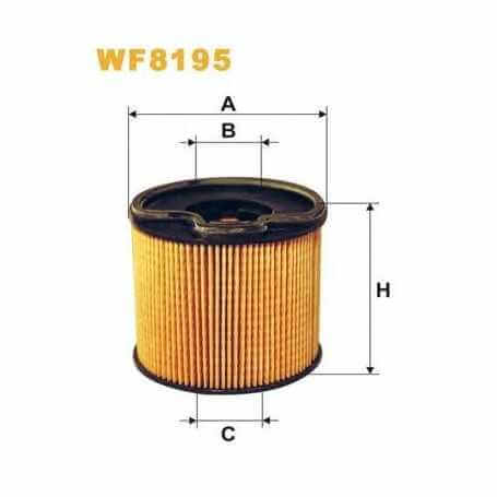 WIX FILTERS filtro de combustible código WF8439