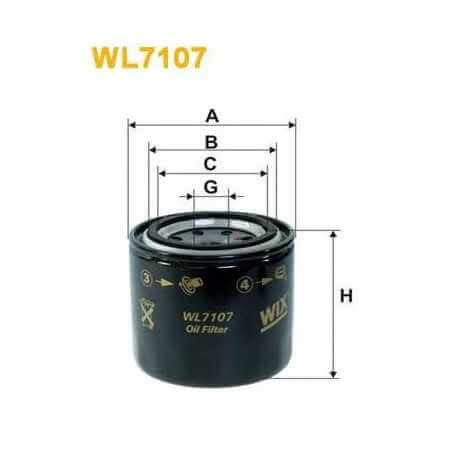 WIX FILTERS air filter code WA9832