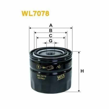 WIX FILTERS air filter code WA6445