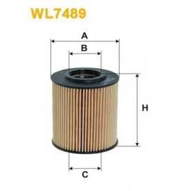 WIX FILTERS oil filter code WL7458