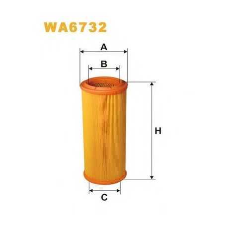 WIX FILTERS air filter code WA9504