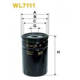 WIX FILTERS filtro de aceite código WL7493
