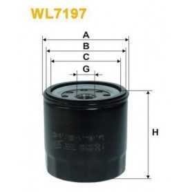 WIX FILTERS filtro de aceite código WL7525