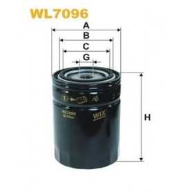 Filtre à huile WIX FILTERS code WL7490
