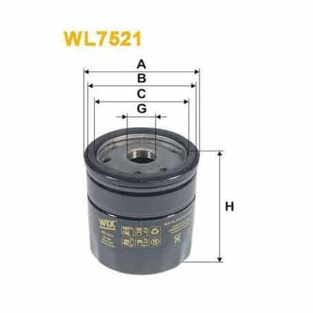 WIX FILTERS fuel filter code WF8438