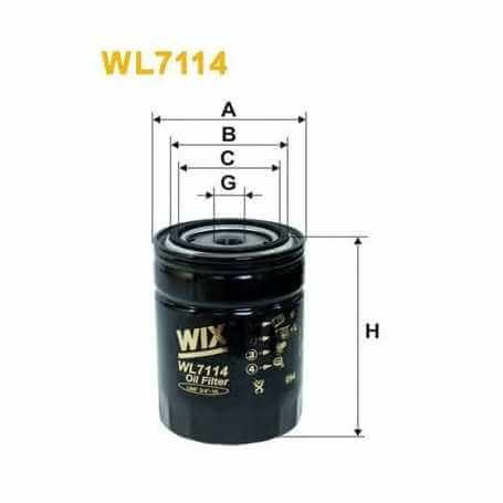 WIX FILTERS fuel filter code WF8037