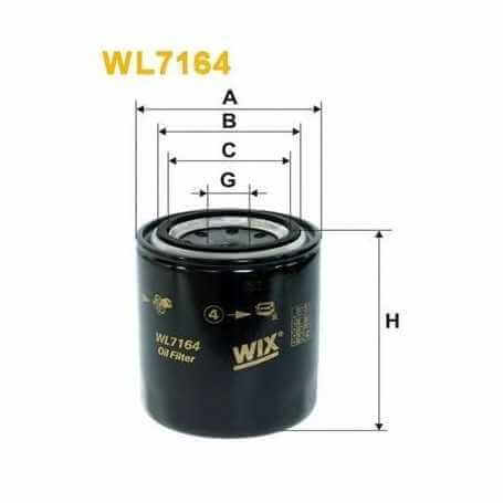 WIX FILTERS air filter code WA6674