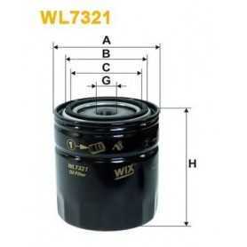WIX FILTERS oil filter code WL7475