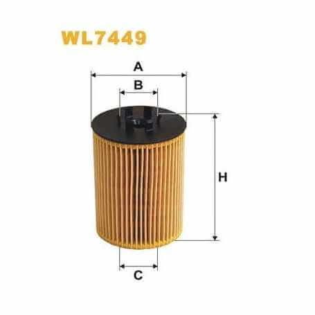 WIX FILTERS fuel filter code WF8046