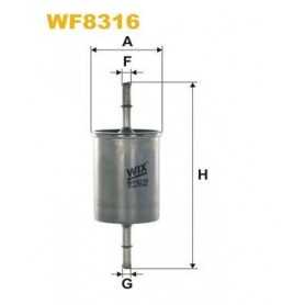WIX FILTERS Kraftstofffiltercode WF8274