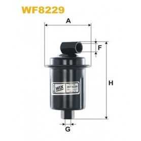 WIX FILTERS fuel filter code WF8208
