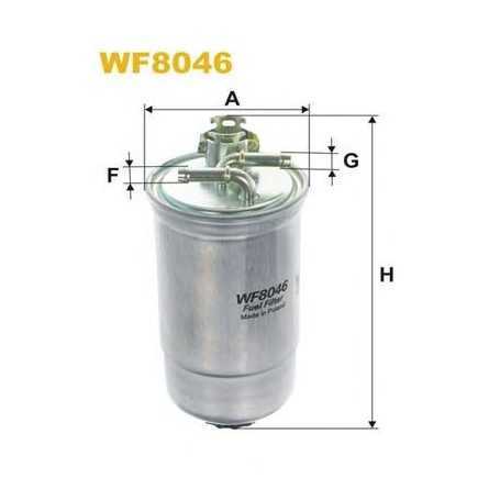 WIX FILTERS fuel filter code WF8392