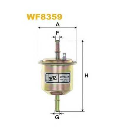 WIX FILTERS fuel filter code WF8027