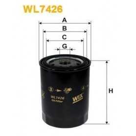 Filtre à huile WIX FILTERS code WL7078