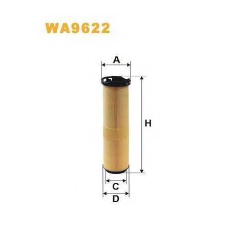 WIX FILTERS filtro de combustible código WF8322