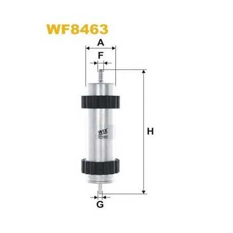WIX FILTERS fuel filter code WF8424