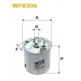 WIX FILTERS fuel filter code WF8484