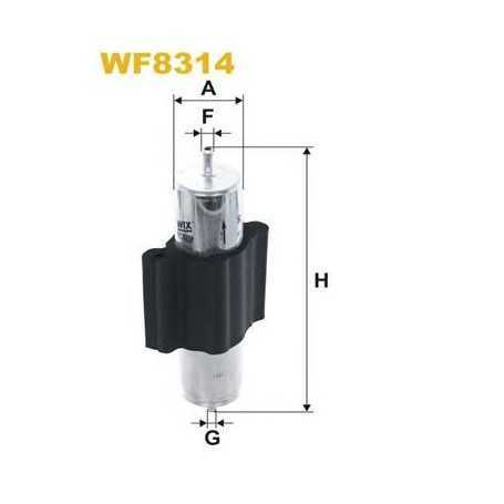 WIX FILTERS fuel filter code WF8467