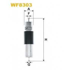WIX FILTERS filtro de combustible código WF8456