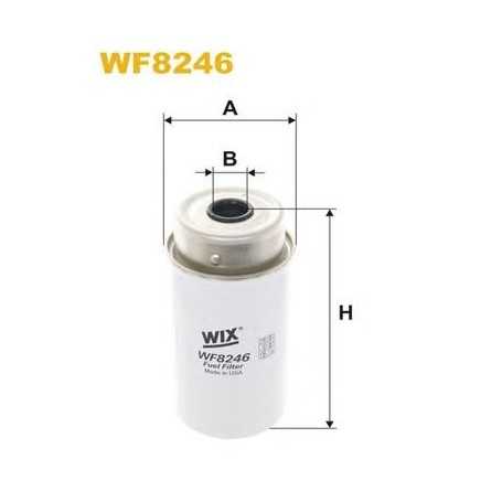 WIX FILTERS filtro de combustible código WF8486
