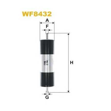 Filtro carburante WIX FILTERS codice WF8383