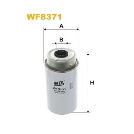 WIX FILTERS fuel filter code WF8310