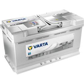Buy Starter battery VARTA G14 Silver Dynamic AGM 95 AH 850 A auto parts shop online at best price