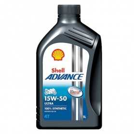 Buy Shell Advance 4T Ultra 15W50 1 Liter Can auto parts shop online at best price