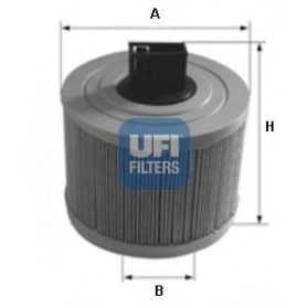 Buy UFI air filter code 27.636.00 auto parts shop online at best price