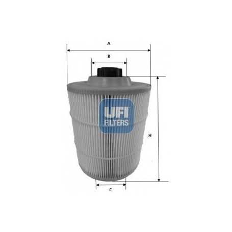 UFI-Luftfiltercode 27.A00.00