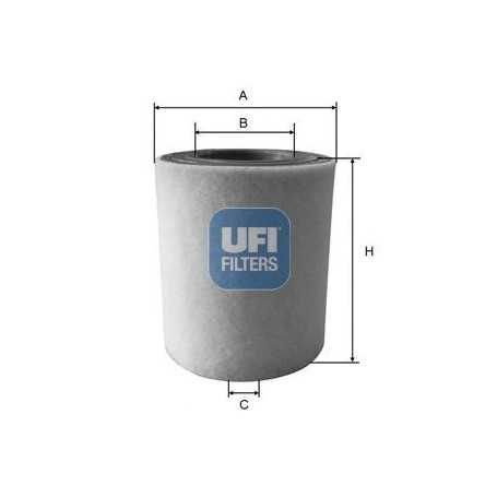 UFI air filter code 27.A48.00