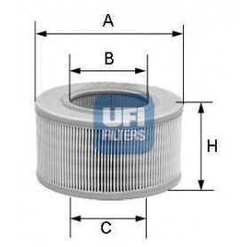 UFI air filter code 30.118.01