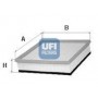 Buy UFI air filter code 30.272.00 auto parts shop online at best price