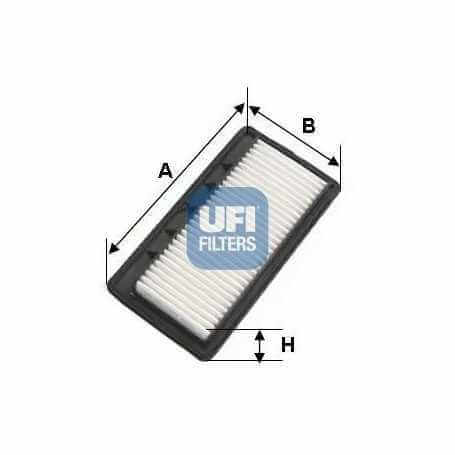 Filtro aria UFI codice 30.468.00