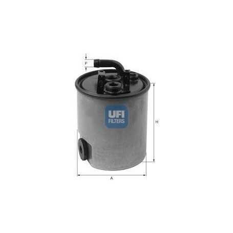 Código de filtro de combustible UFI 24.006.00