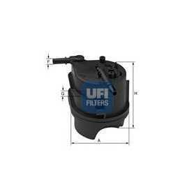 Comprar Código de filtro de combustible UFI 24.015.00  tienda online de autopartes al mejor precio