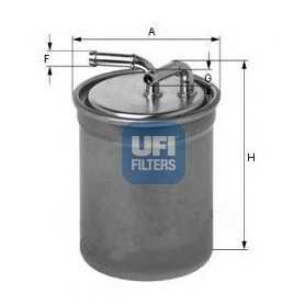 Filtre à carburant UFI code 24.016.00