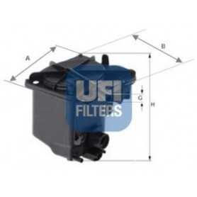 Código de filtro de combustible UFI 24.027.00