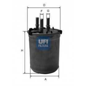 Código de filtro de combustible UFI 24.033.00