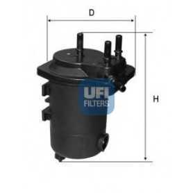 Código de filtro de combustible UFI 24.050.00