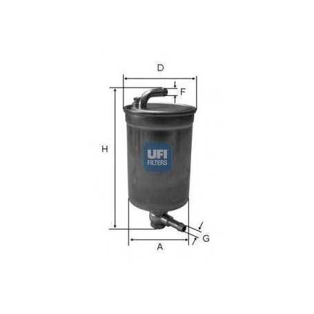 Código de filtro de combustible UFI 24.072.00