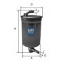Comprar Código de filtro de combustible UFI 24.072.00  tienda online de autopartes al mejor precio