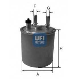 Código de filtro de combustible UFI 24.073.00