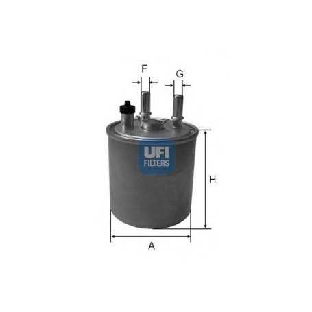 Filtro carburante UFI codice 24.073.00