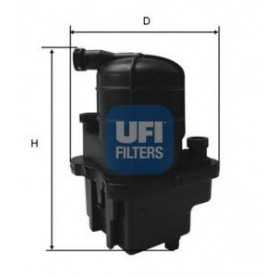 Código de filtro de combustible UFI 24.087.00