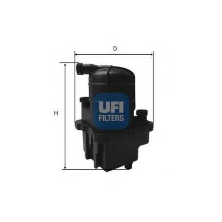 Código de filtro de combustible UFI 24.087.00