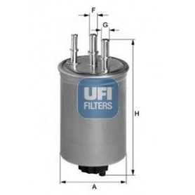 Filtro carburante UFI codice 24.115.00