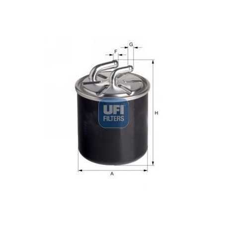 Achetez Filtre à carburant UFI code 24.126.00  Magasin de pièces automobiles online au meilleur prix