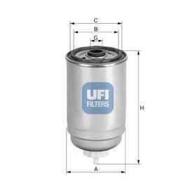Filtro carburante UFI codice 24.408.00