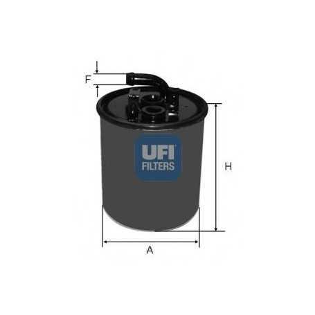 Filtro carburante UFI codice 24.416.00